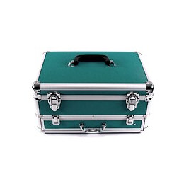 Toolbrothers Tx Coffret De Transport En Aluminium Pour Visseuse À Percussion Makita Dtd 152 + Set De Forets, 70 Pcs. + Insert 