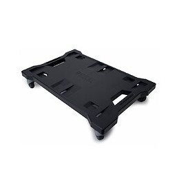 Makbox Chariot De Transport 250 Kg + 2x Roues De Blocage 640x440x137 Mm