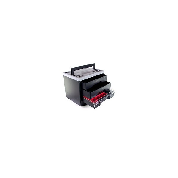 Makbox Coffret À Tiroirs Rack 400x300x340mm + 2x Tiroirs + 1x Boite D'assortiment