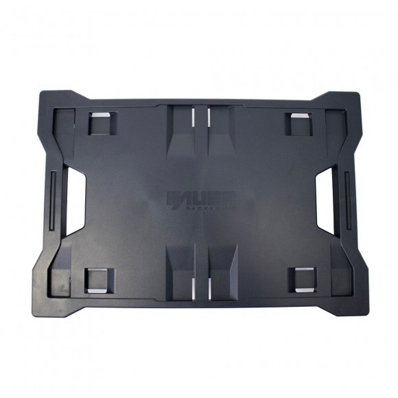 Makbox Chariot De Transport 250 Kg + 2x Roues De Blocage 640x440x137 Mm