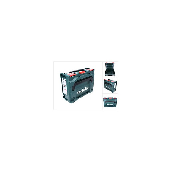 Metabo Metabox 145 Coffret De Transport, En Plastique, Empilable, Pour Bs L / Bs Lt / Sb L / Sb Lt (626886000)