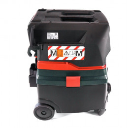 Metabo Asr 36 18 Bl 25 M Sc Aspirateur Eau/poussière Sans Fil, Sans Balai 36 V (2x 18 V), 25 L- Sans Batterie, Sans Chargeur (