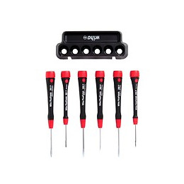 Wiha Tournevis De Précision - 6 Pièces Avec Support (260pk6) Picofinish