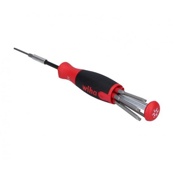 Tournevis Wiha Liftup Avec Chargeur 6 Bits 1/4 "70 Mm Magnétique (3803-01022 38590)