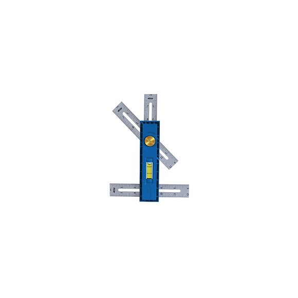 Kreg Multi-mark Outil Multifonctionnel De Mesure ( Kma2900 ) + Niveau À Bulle, Outil Pour Tracer Et Mesurer