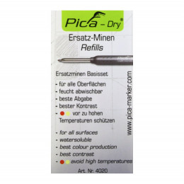 Pica Dry Basis Set: Mines De Rechange Hydrosoluble Multi-usage - 16 Pcs. ( 2x 4020 )