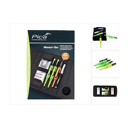Pica Master Kit De Marquage Pour Charpentier, Menuisiers, Ajusteurs  ( 55010 )