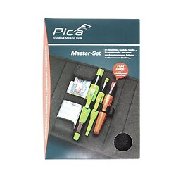 Pica Master Set De Marquage Pour Charpentiers, Couvreurs, Ferblantiers, Maçons (55030)