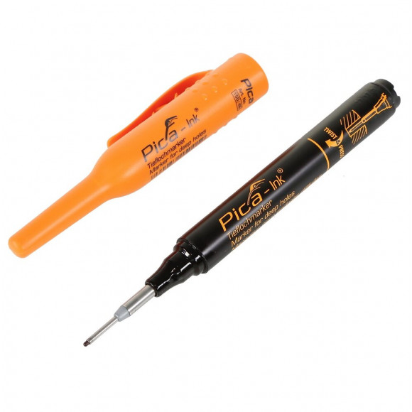 Pica Ink Marqueur Trous Profonds Rouge (150/40) + Bleu (150/41) + Noir (150/46)