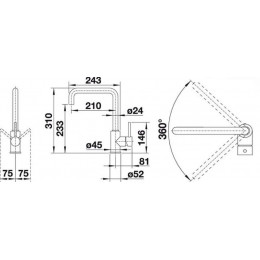 Mitigeur Blanco 519413