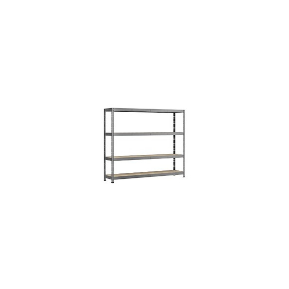 Etagère Rack Charge Lourde - 4 Plateaux - 220 X 40 Cm