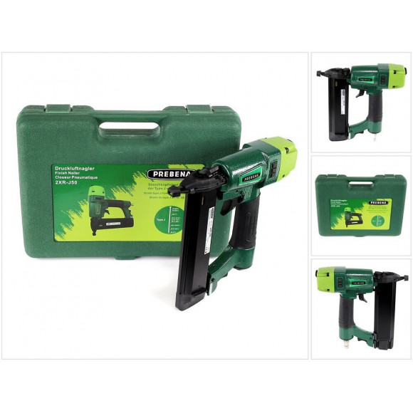 Prebena 2xr-j50 Cloueur Pneumatique Pour Pointes Avec Coffret De Transport