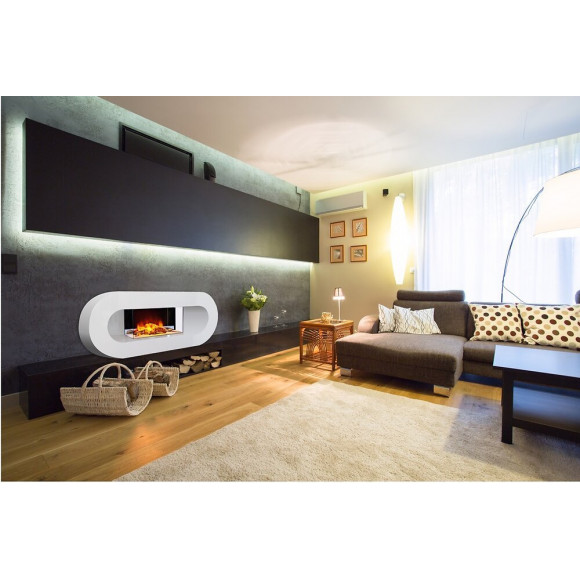 Cheminée Électrique Décorative "ovalia"