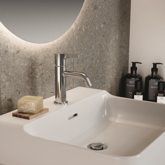 Mitigeur Lavabo Avec Tirette Joy, Couleur, Chrome