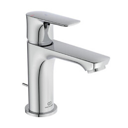 Mitigeur Lavabo Avec Tirette Et Vidage Ideal Standard Connect Air, Couleur, Chrome