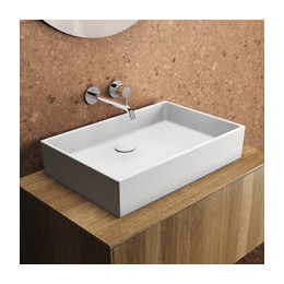 Vasque À Poser 60 X 40 Cm Extra, Sans Trop Plein Et Sans Bonde