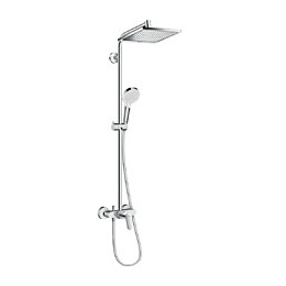 Colonne De Douche Crometta E Showerpipe 240 1jet, Mitigeur Mécanique