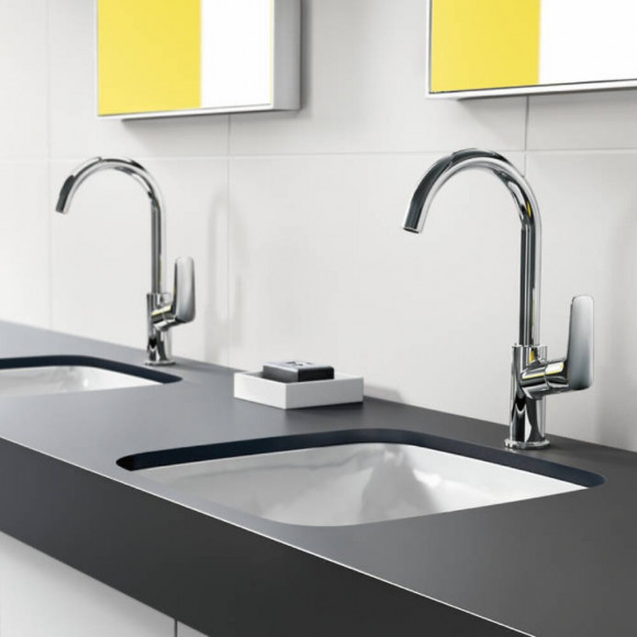 Mitigeur De Lavabo Bec Haut Logis 210 Sans Tirette Et Sans Vidage