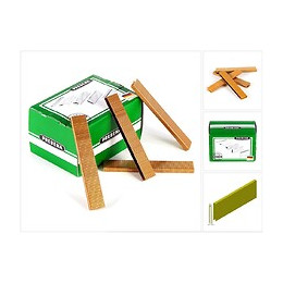 Prebena Es18cnkha Agrafes De Type Es - 7800 Pièces 18 Mm Galvanisées, Résine