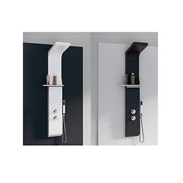 Aquamoon Colonne Douche Avec Mitigeur Thermostatique , Noir