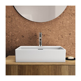 Vasque 50 X 40 Cm À Poser Extra, Avec Trop Plein Sans Bonde