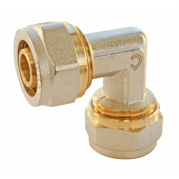 Coude À Visser Pour Tube Multicouche Ø16