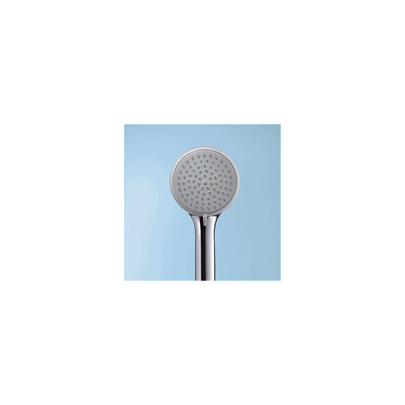 Hansgrohe Pack Pommeau De Douche Rond 4 Jets Vario Chrome + Flexible + Barre Avec Tablette