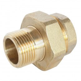 Raccord Union Laiton Mâle Femelle 20/27