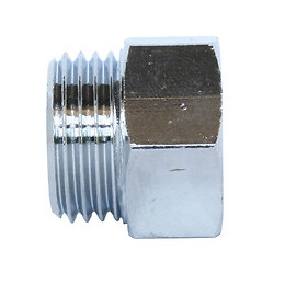 Raccord Égal Laiton Nickelé Mâle Femelle 15/21