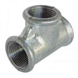 Té Égal Fonte Galva Triple Femelle 15/21 N° 130