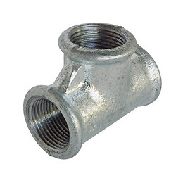 Té Égal Fonte Galva Triple Femelle 15/21 N° 130