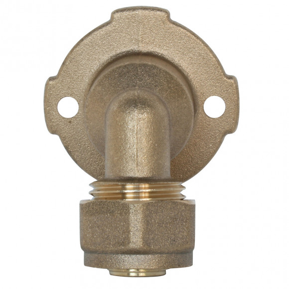 Raccord Coudé 105° Sanitaire À Visser Pour Tube Per Ø16 - Femelle 15/21