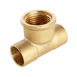 Té Laiton À Souder Femelle Ø16 - Femelle 15/21