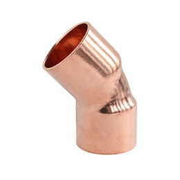 Raccord Cuivre À Souder - Coude 45° Double Femelle Ø22