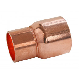 Raccord Cuivre À Souder - Manchon Réduit Double Femelle Ø28-22