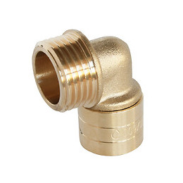 Raccord Coudé À Glissement Pour Tube Per Ø12 - Mâle 12/17