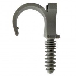 Lot De 10 Clips Simples Pour Tubes De D25mm