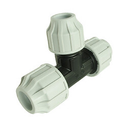 Té Réduit Plastique Pour Tube Pe D32-25-32 - Serrage Extérieur