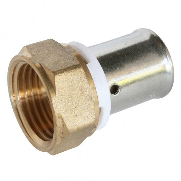 Raccord Droit À Sertir Pour Tube Per Ø16 - Femelle 15/21