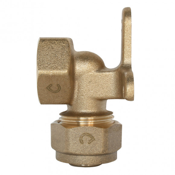 Applique Murale À Visser Pour Tube Per Ø12-f15/21