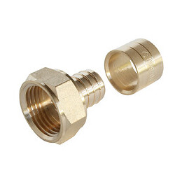 Raccord Droit À Glissement Pour Tube Per Ø20 - Femelle 20/27