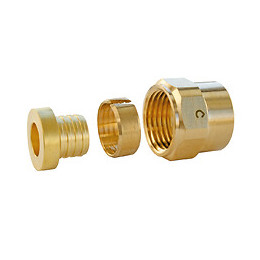 Raccord Droit À Visser Pour Tube Per Ø12 - Ecrou-tournant F15/21 Par Lot De 5