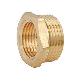 Bague Réduction Laiton 6 Pans  Mâle 26/34 - Femelle 15/21