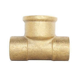 Té Laiton À Souder Femelle Ø14 - Femelle 15/21