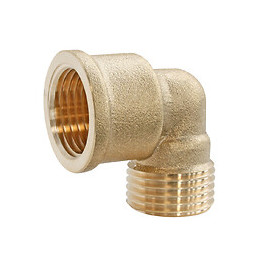 Coude Laiton 90° Mâle Femelle 33/42