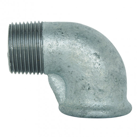 Coude Fonte Galva 90° Petit Rayon Mâle Femelle 33/42 N°92