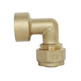 Raccord Coudé À Visser Pour Tube Per Ø20 - Femelle 15/21