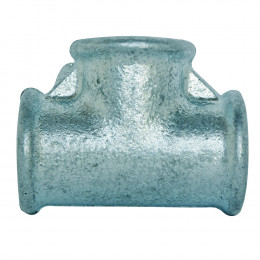 Té Égal Fonte Galva Triple Femelle 33/42 N° 130