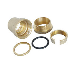 Raccord Droit Femelle Laiton Pour Tube Pe D20 - F15/21 - Sens Unique De Montage