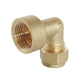 Raccord Coudé À Visser Pour Tube Per Ø12 - Femelle 15/21